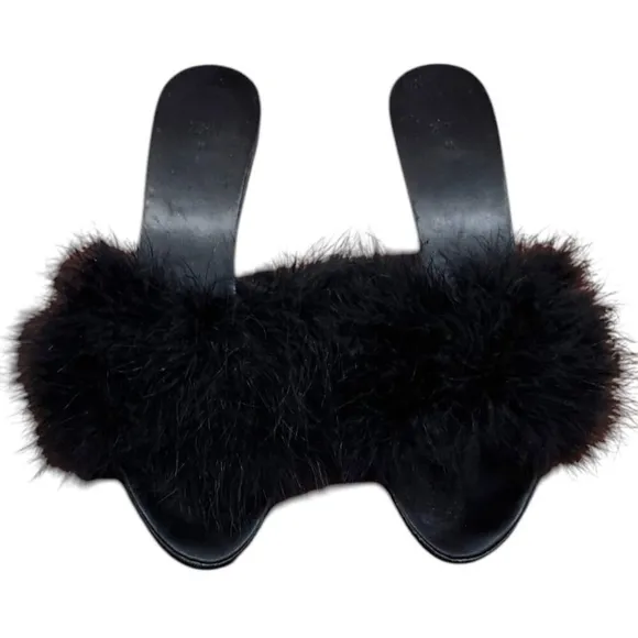 ZARA Feather Sandals Size EU 40/US 9.5