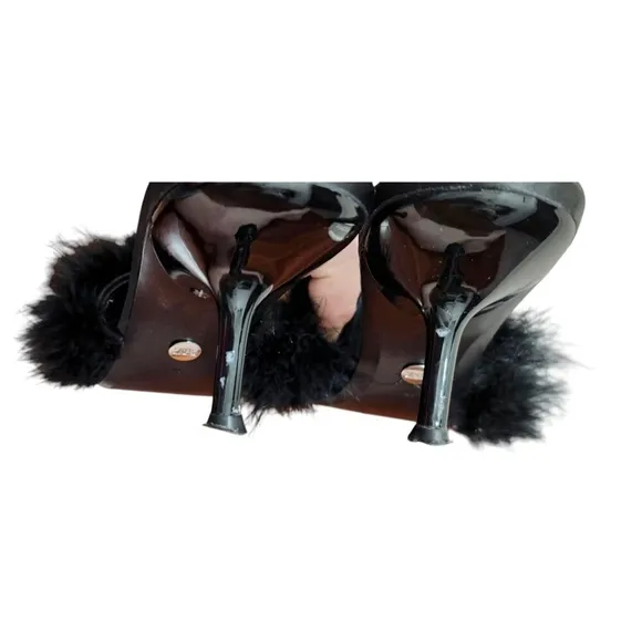 ZARA Feather Sandals Size EU 40/US 9.5