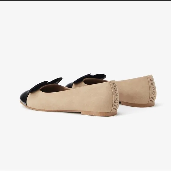 Zara kids Minnie Mouse ballet flats Disney NWT