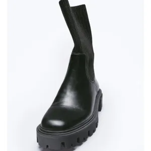 ZARA Sock Style Ankle Boots