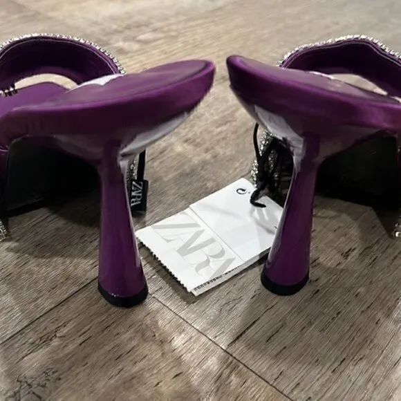 ZARA Square Toe Heels