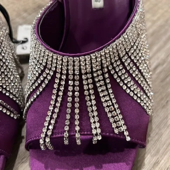 ZARA Square Toe Heels